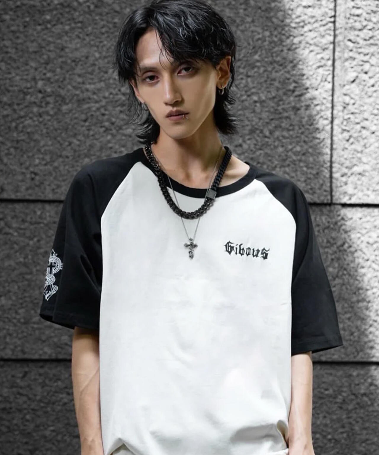 gibous/ギボス/Cross Snack Necklace