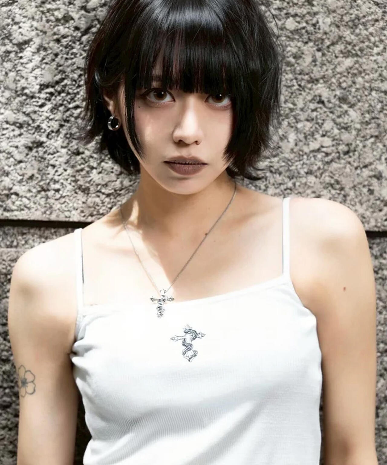 gibous/ギボス/Cross Snack Necklace
