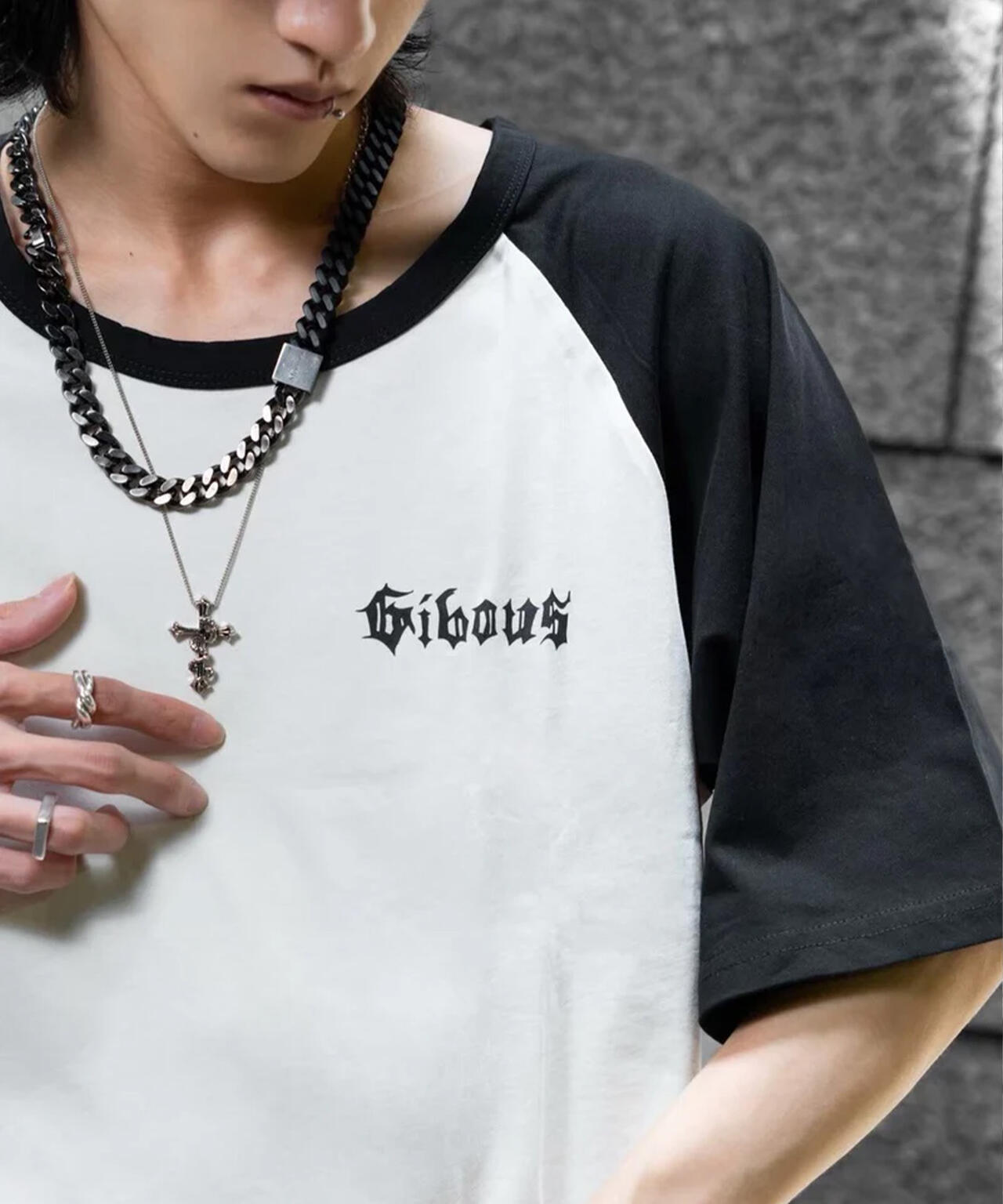 gibous/ギボス/Cross Snack Necklace