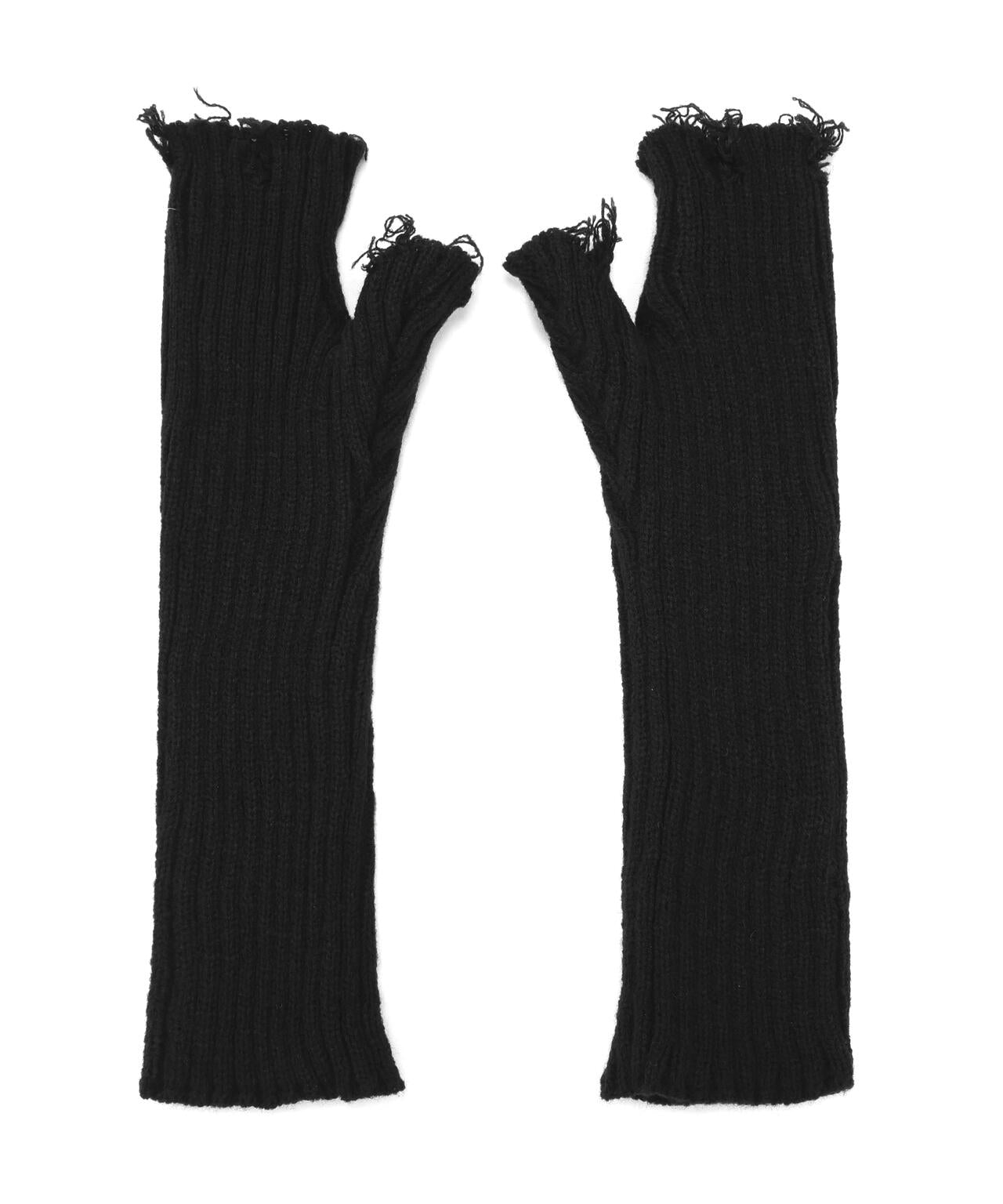 gibous/ギボス/Damage knit arm cover