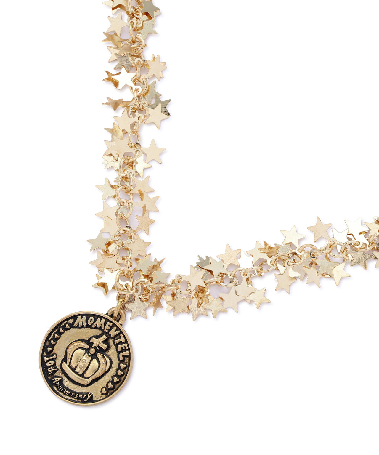 MOMENTEL/モーメンタル/10th Anniversary Crown Coin Necklace