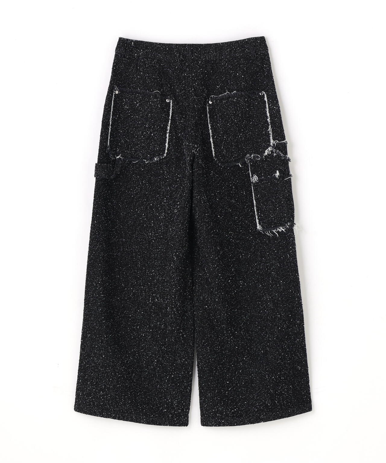 DankeSchon/ダンケシェーン/NEEDLEPUNCH DENIM W-KNEE PANTS