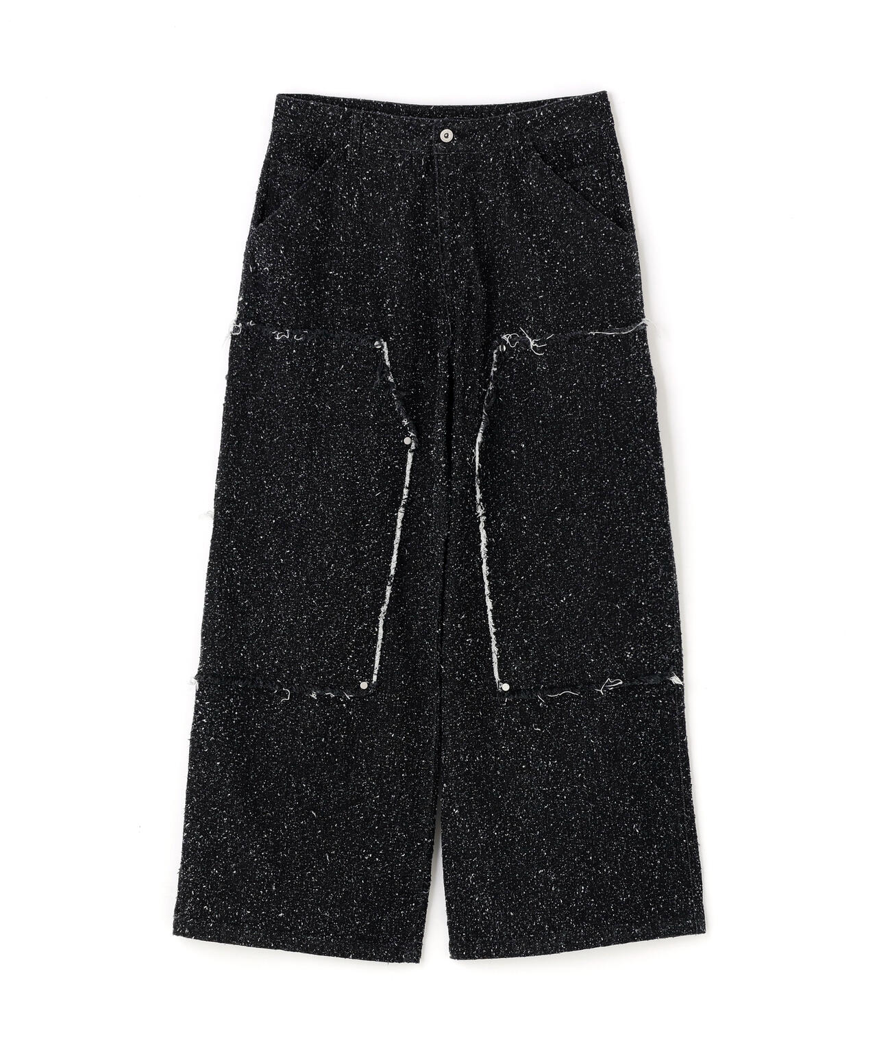 DankeSchon/ダンケシェーン/NEEDLEPUNCH DENIM W-KNEE PANTS
