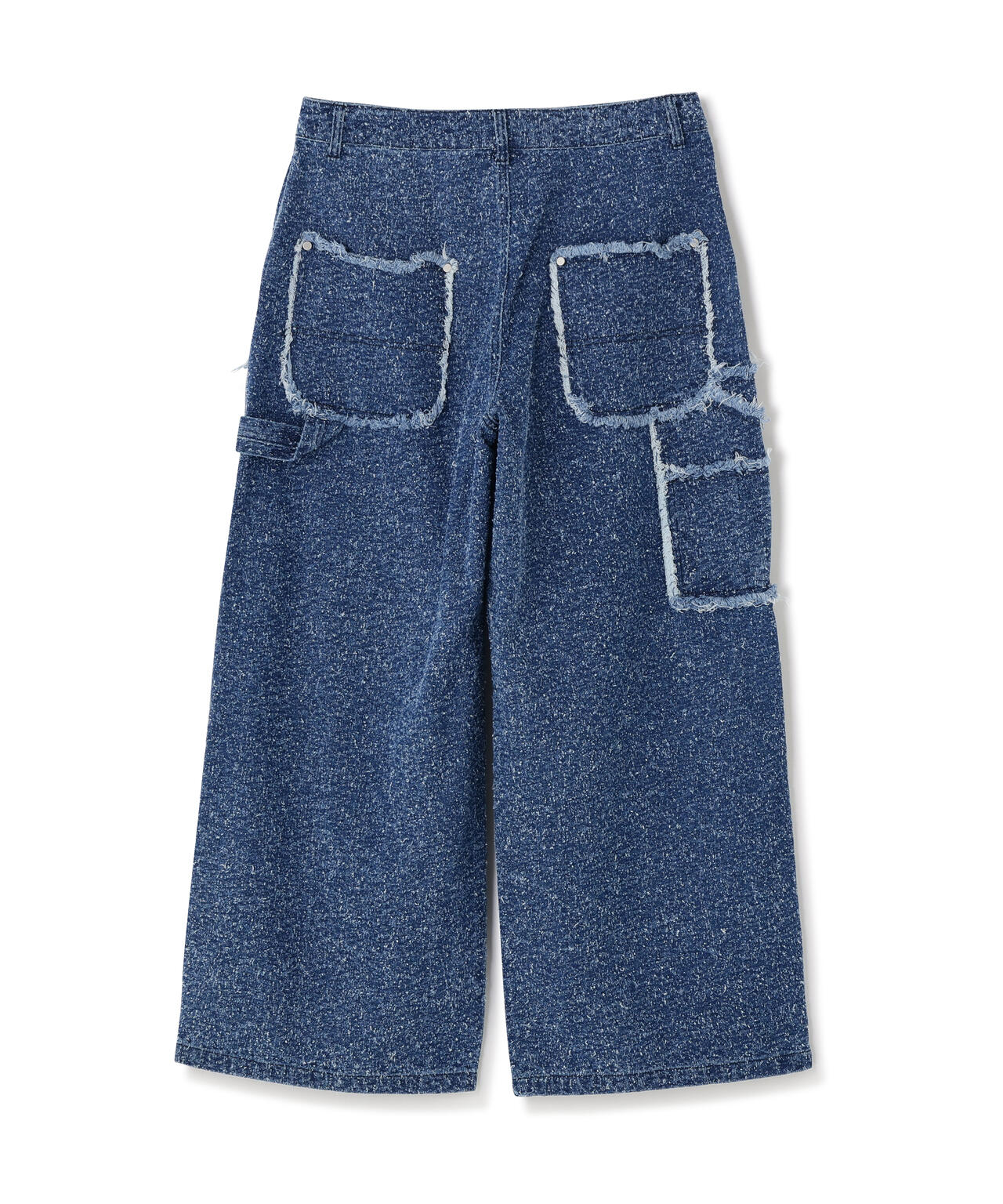 DankeSchon/ダンケシェーン/NEEDLEPUNCH DENIM W-KNEE PANTS