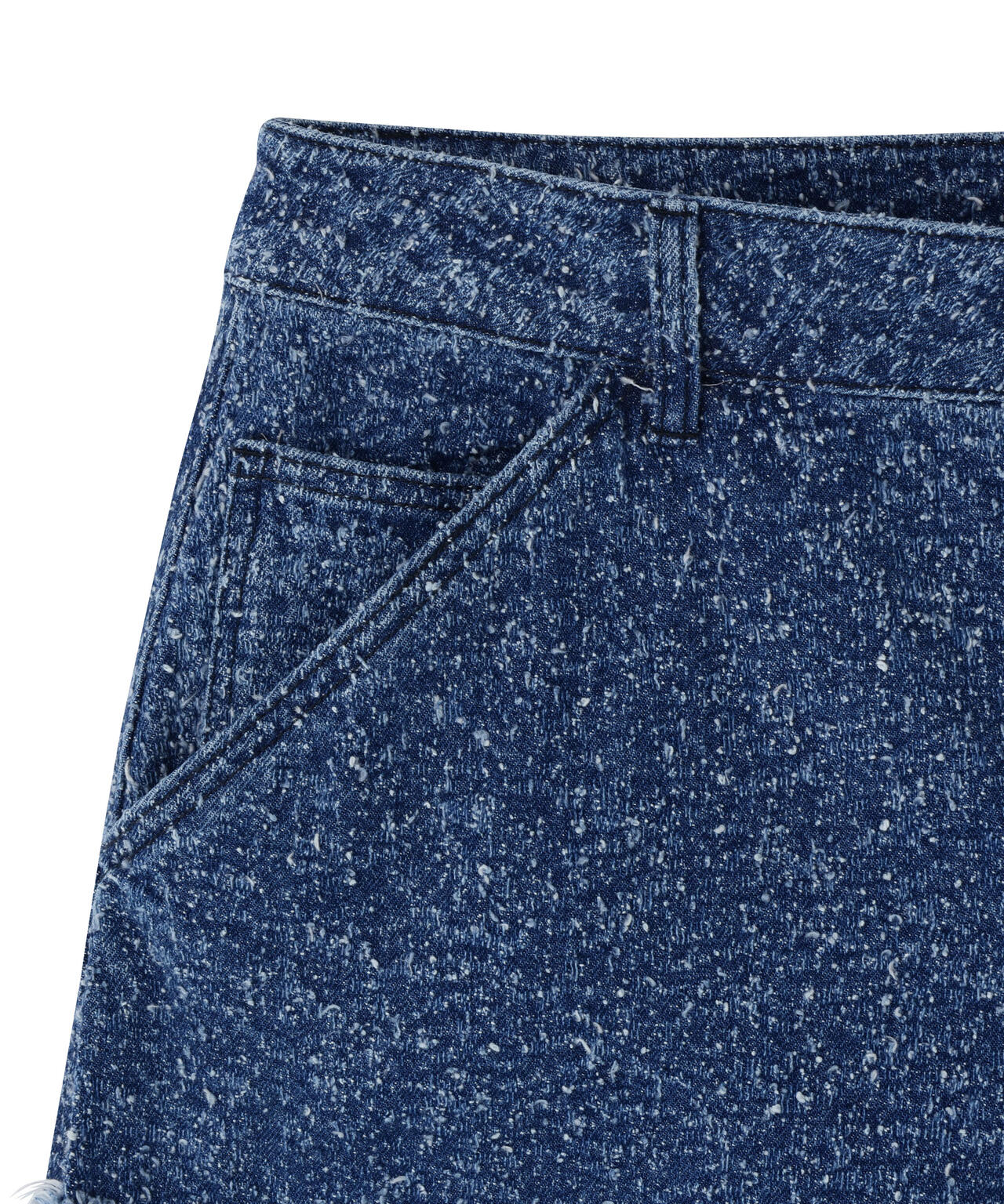 DankeSchon/ダンケシェーン/NEEDLEPUNCH DENIM W-KNEE PANTS