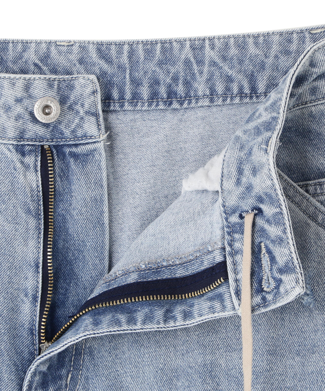 DankeSchon/ダンケシェーン/12oz BAGGY JEANS/ICE