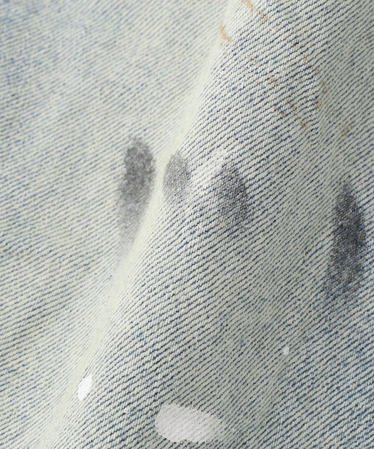 DankeSchon/ダンケシェーン/12oz BAGGY JEANS/PAINT