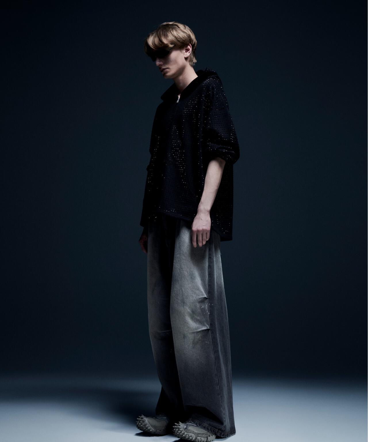 DankeSchon/ダンケシェーン/12oz BAGGY JEANS/FADE