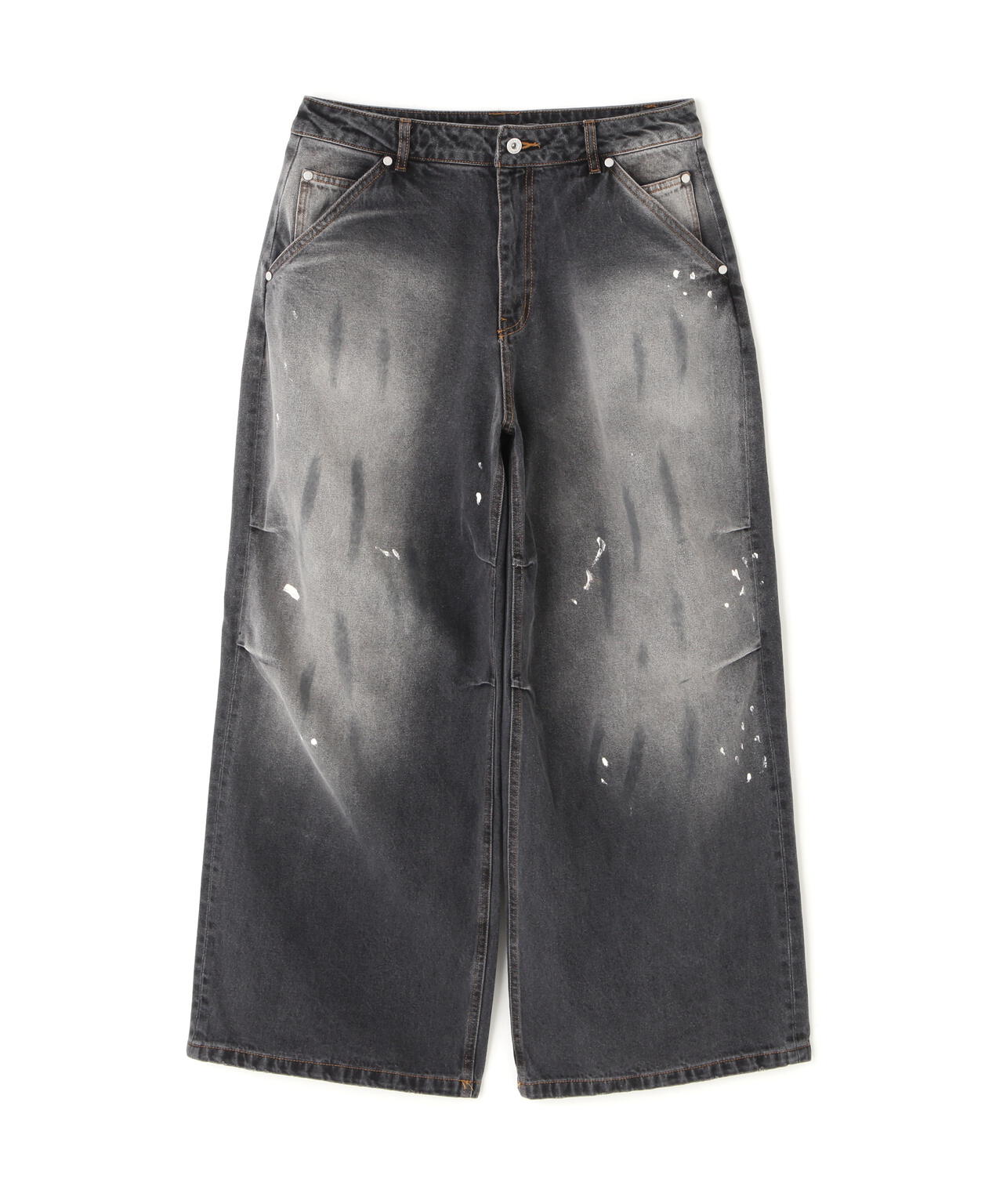 DankeSchon/ダンケシェーン/12oz BAGGY JEANS/FADE