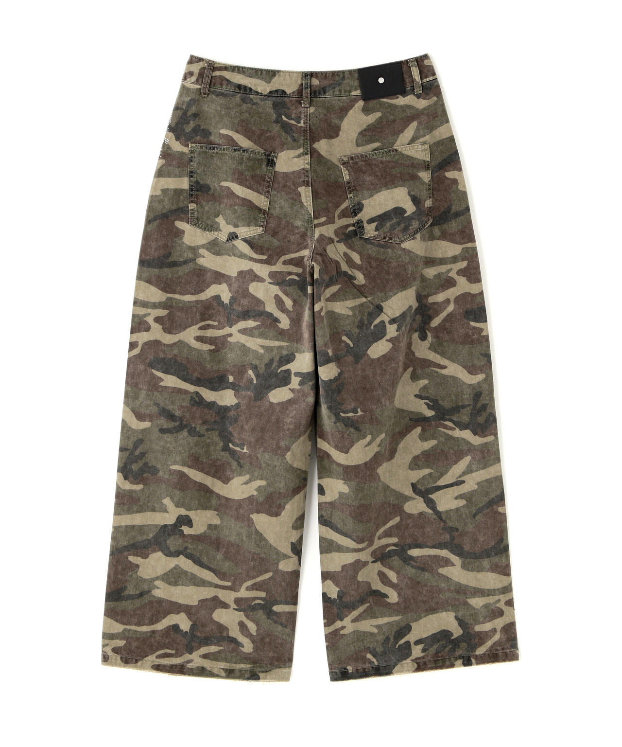 DankeSchon/ダンケシェーン/BAGGY JEANS/CAMO SWARO