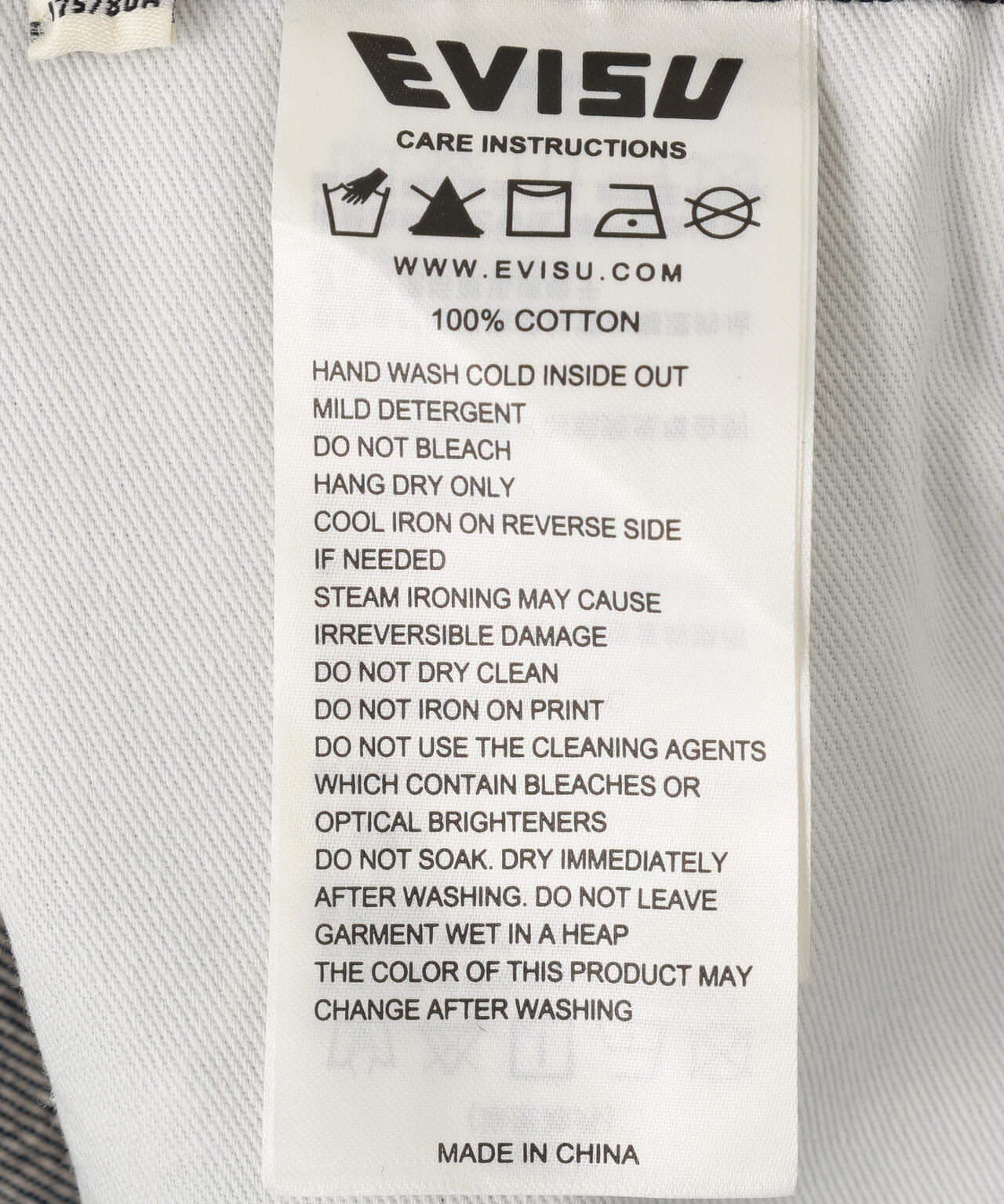 EVISU/エヴィス/White Daicock Jeans 2030