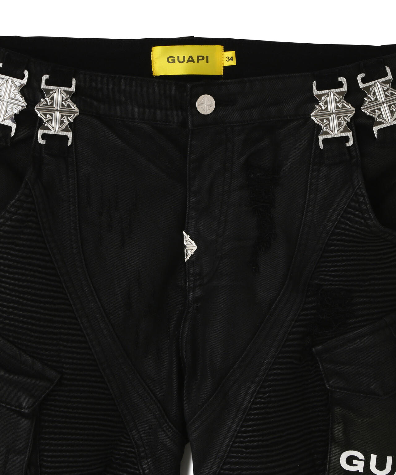 GUAPI/グアピ/Black Ops Waxed Denim