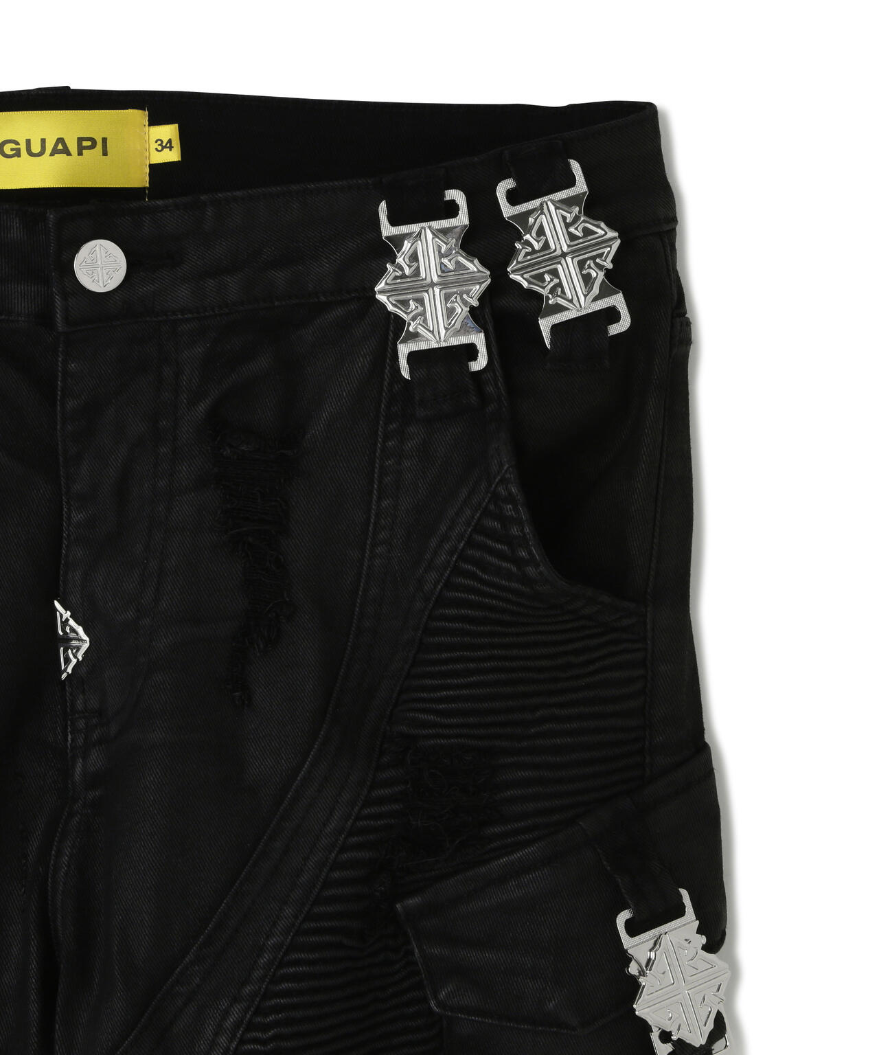 GUAPI/グアピ/Black Ops Waxed Denim