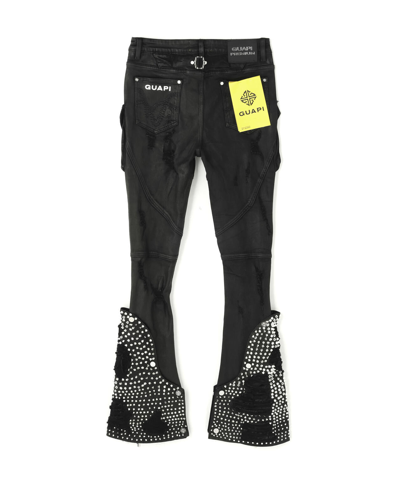 GUAPI/グアピ/Black Coffin Arc Waxed Denim