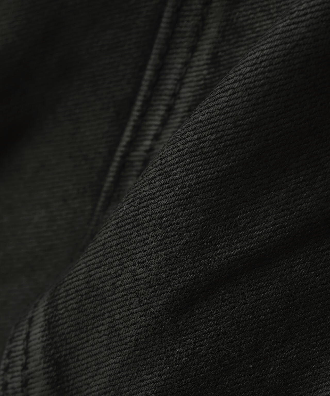 GUAPI/グアピ/Black Coffin Arc Waxed Denim