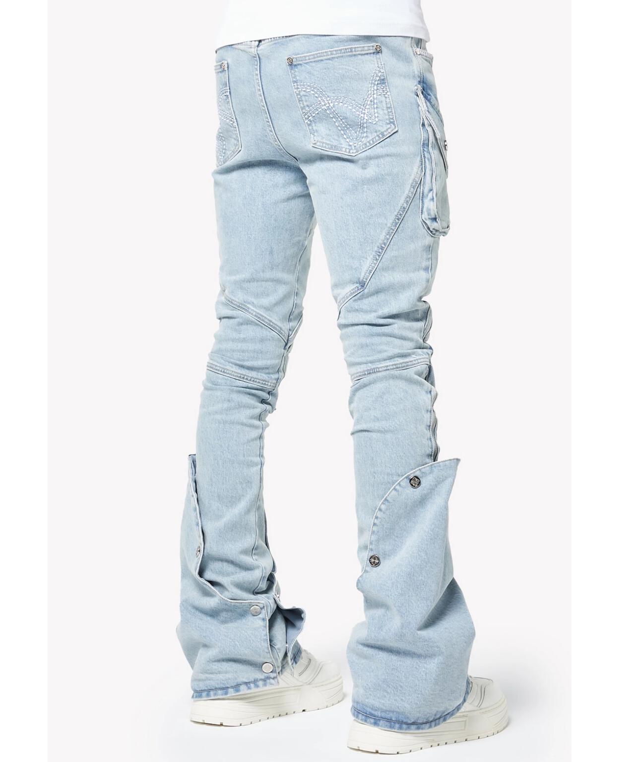 GUAPI/グアピ/Aqua Blue Coffin Arc Denim