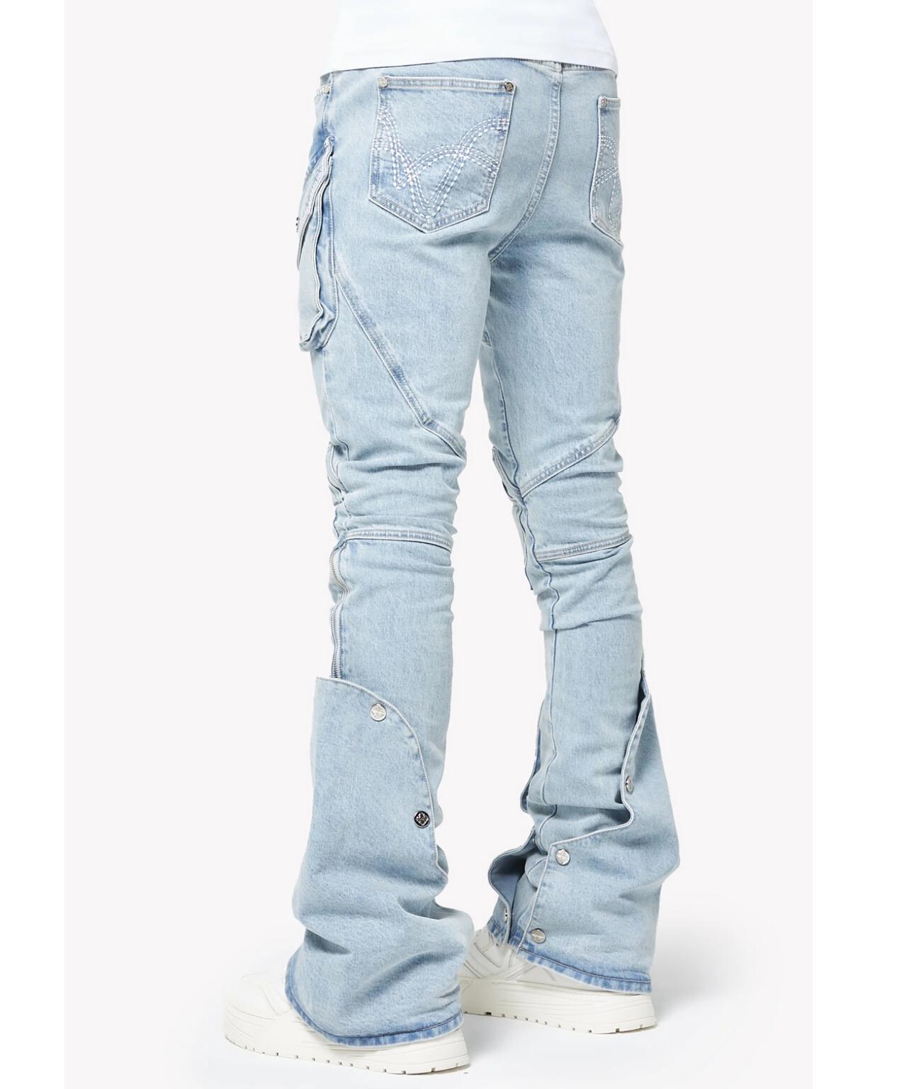 GUAPI/グアピ/Aqua Blue Coffin Arc Denim