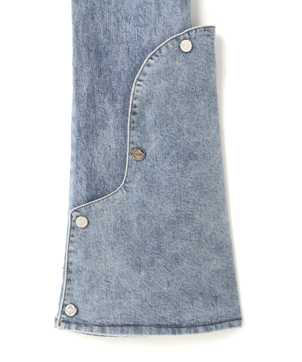 GUAPI/グアピ/Aqua Blue Coffin Arc Denim