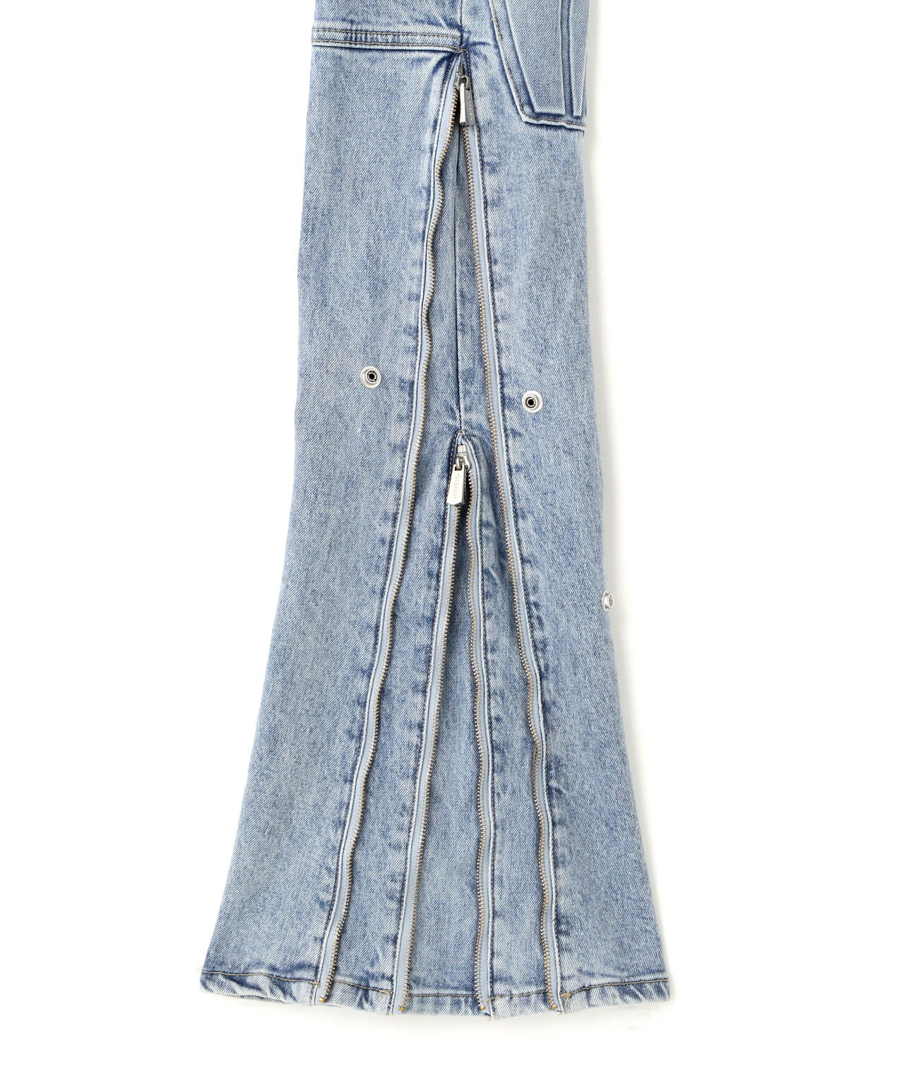 GUAPI/グアピ/Aqua Blue Coffin Arc Denim