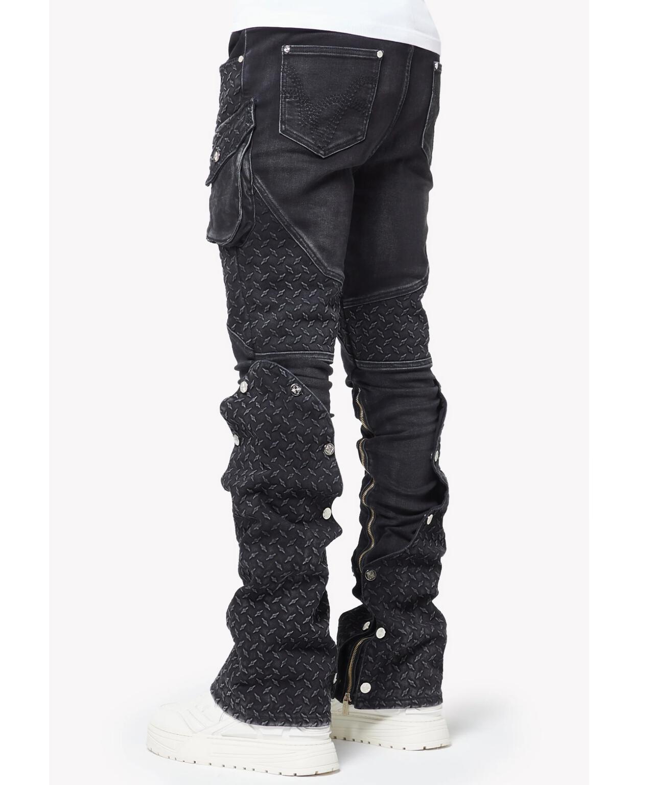 GUAPI/グアピ/Vintage Black Steel Plate Denim