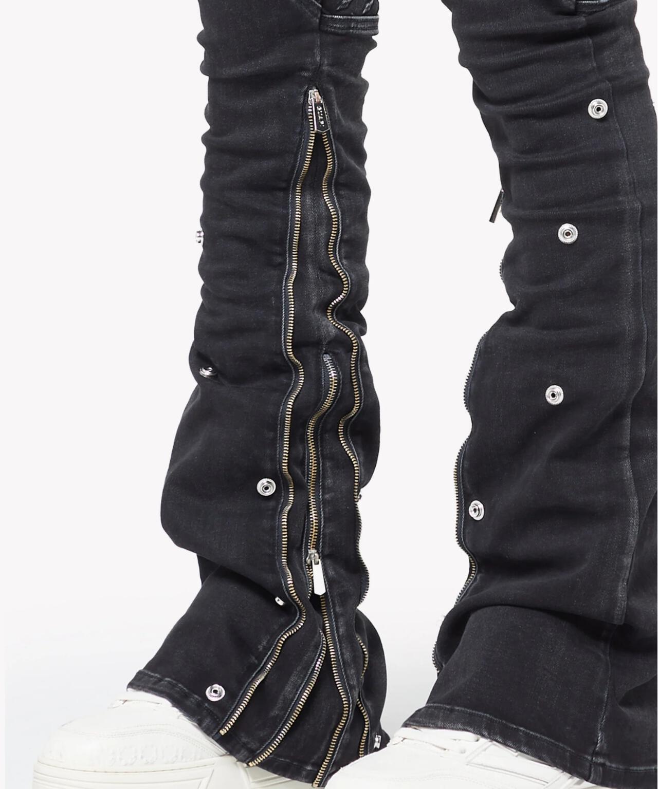 GUAPI/グアピ/Vintage Black Steel Plate Denim