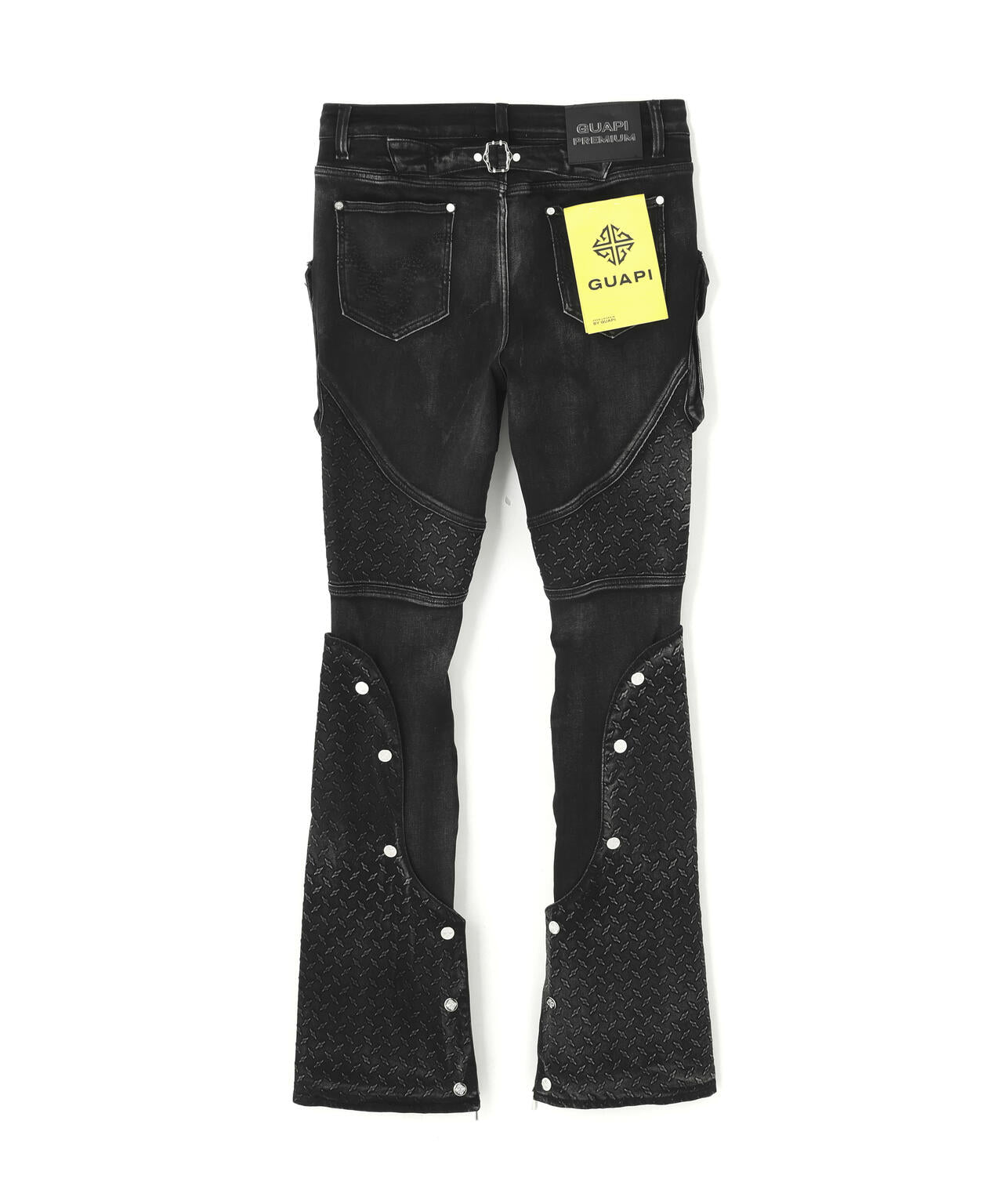 GUAPI/グアピ/Vintage Black Steel Plate Denim