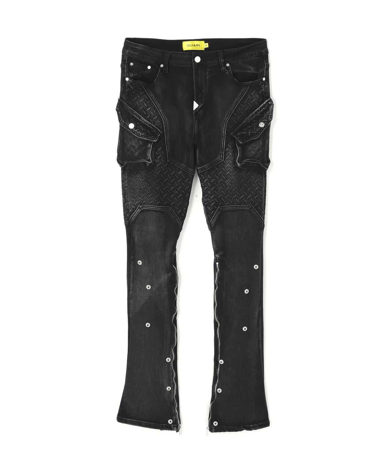GUAPI/グアピ/Vintage Black Steel Plate Denim