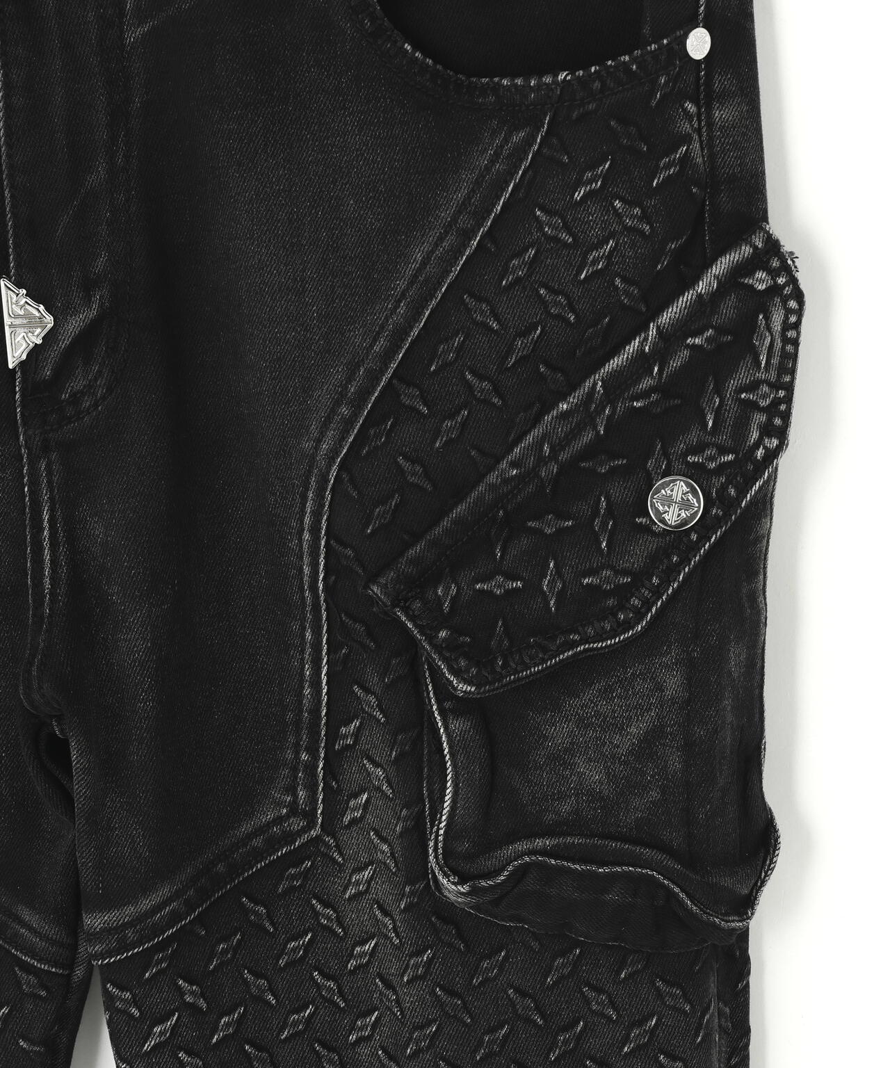 GUAPI/グアピ/Vintage Black Steel Plate Denim