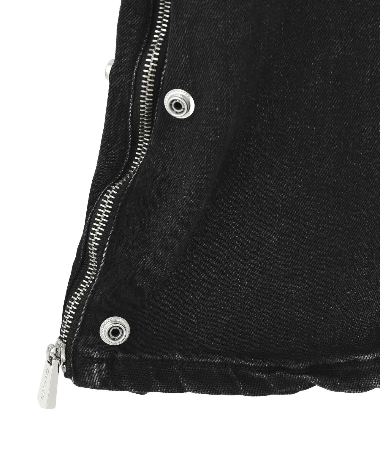 GUAPI/グアピ/Vintage Black Steel Plate Denim