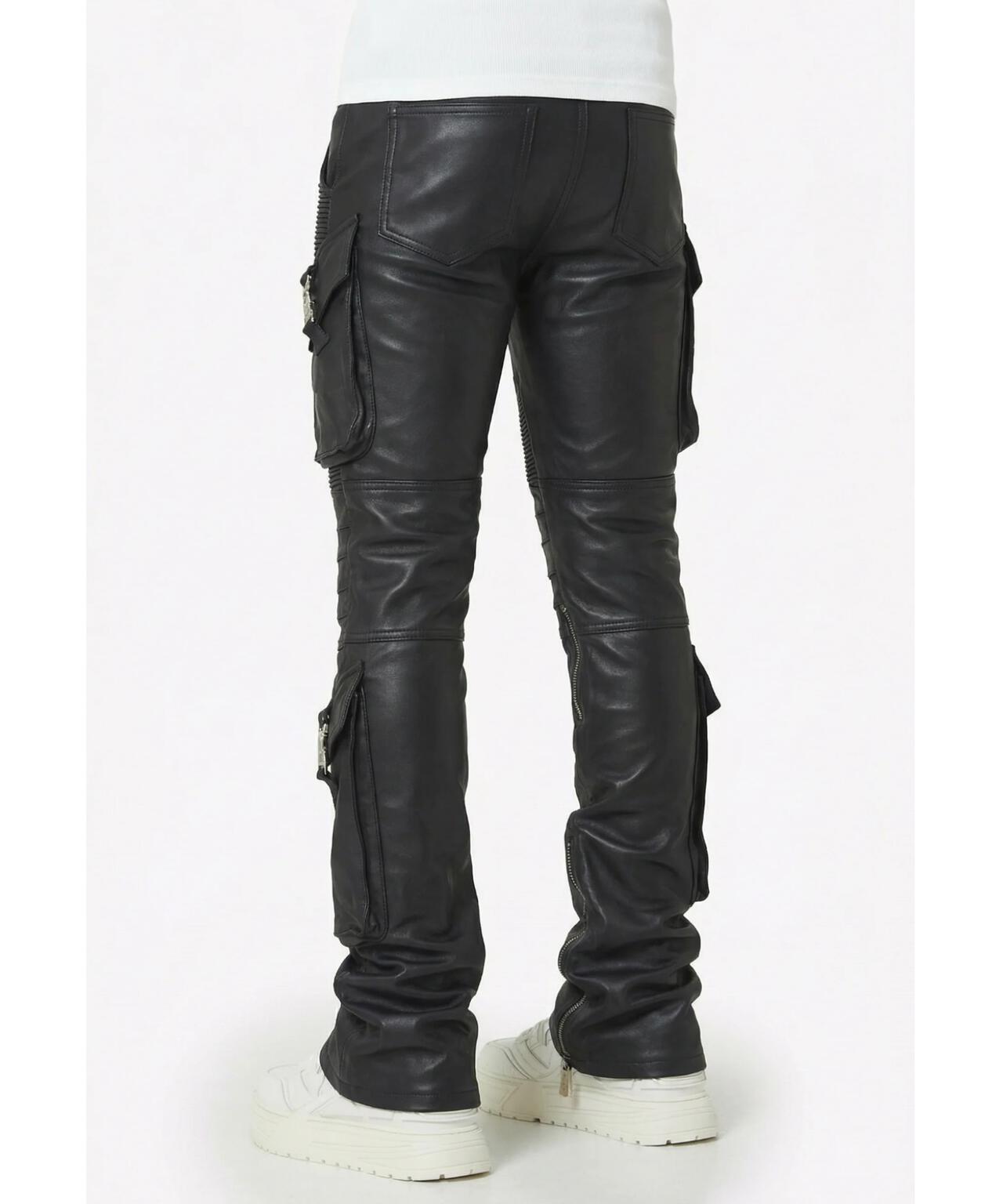 GUAPI/グアピ/Black Ops Leather Pant