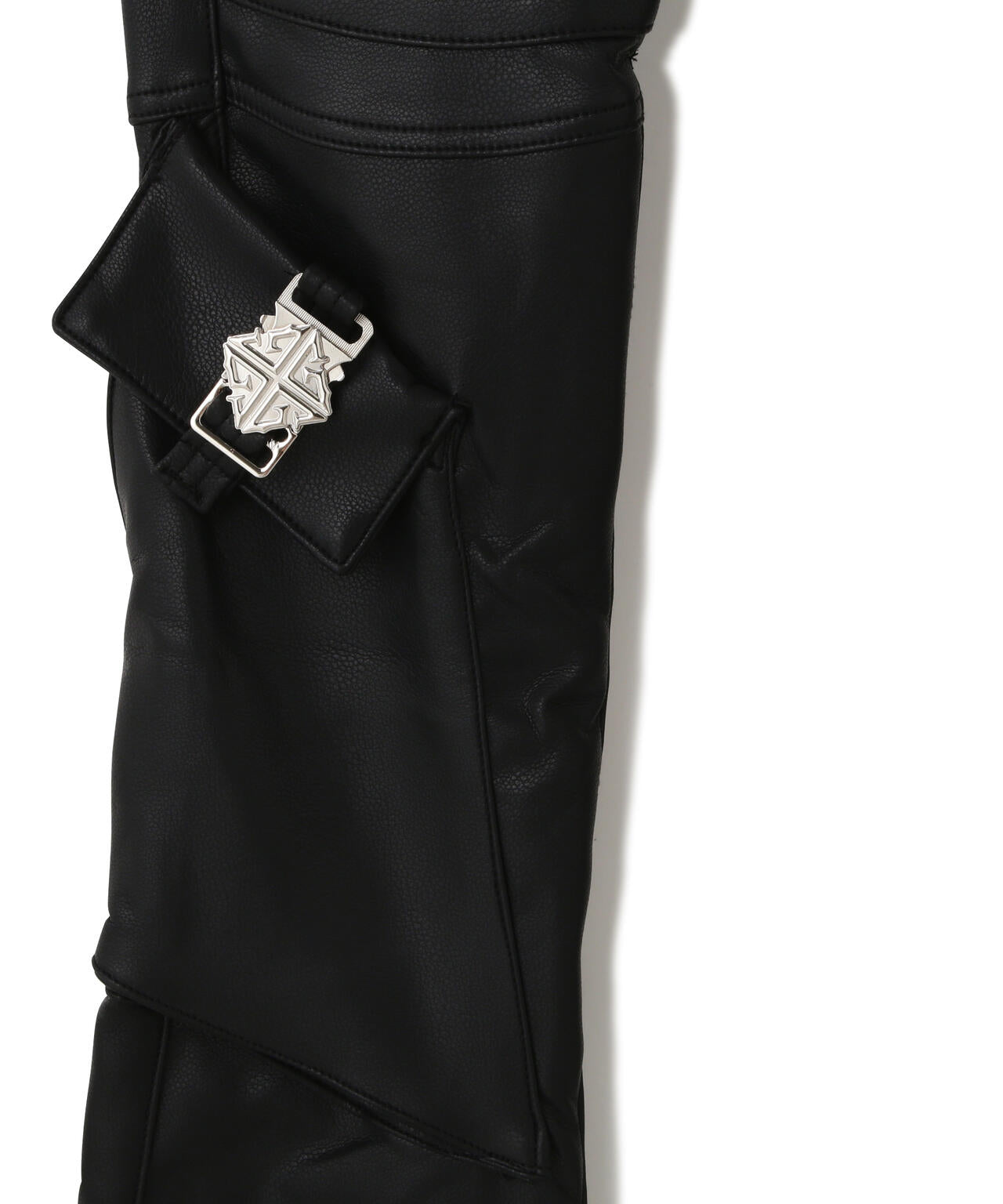 GUAPI/グアピ/Black Ops Leather Pant