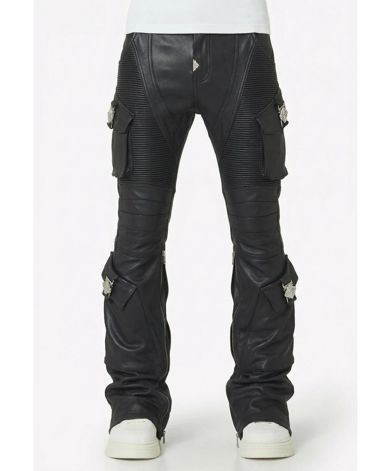GUAPI/グアピ/Black Ops Leather Pant