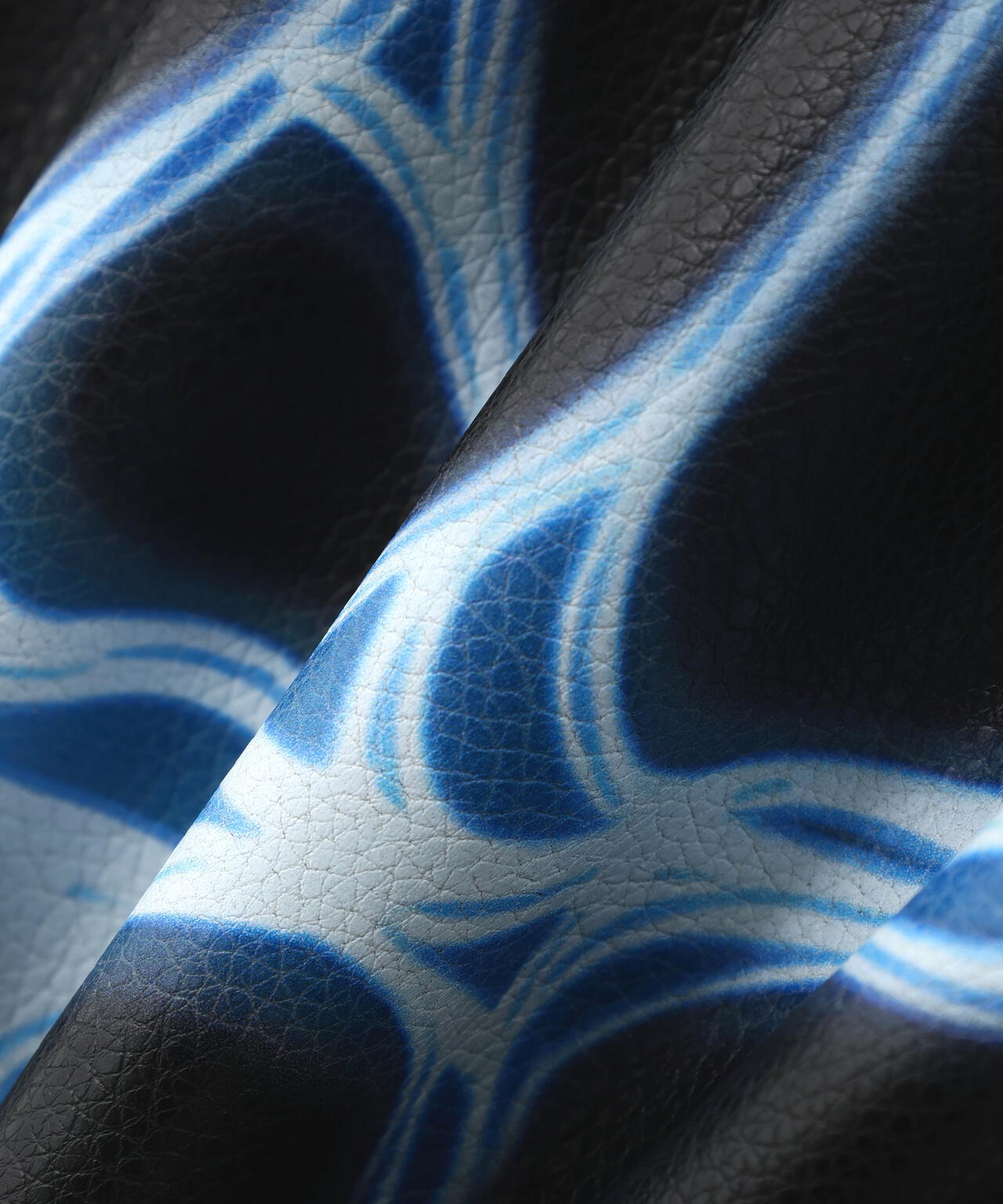 GUAPI/グアピ/Chrome Web Leather Pant