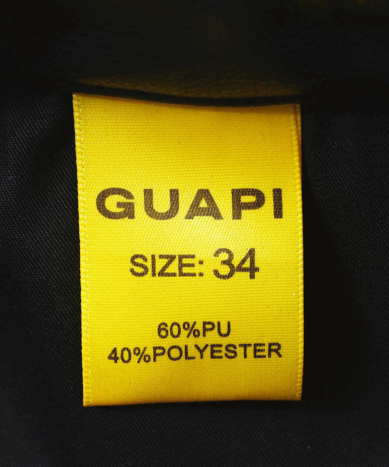 GUAPI/グアピ/Chrome Web Leather Pant