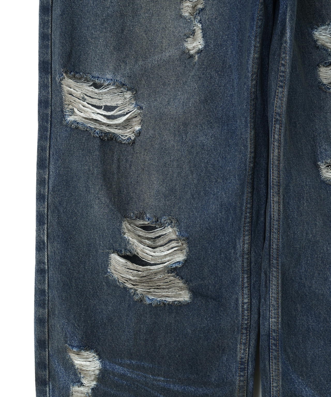 NOT4NERD/ノットフォーナード/Hidden Symbol Distressed Denim Pants