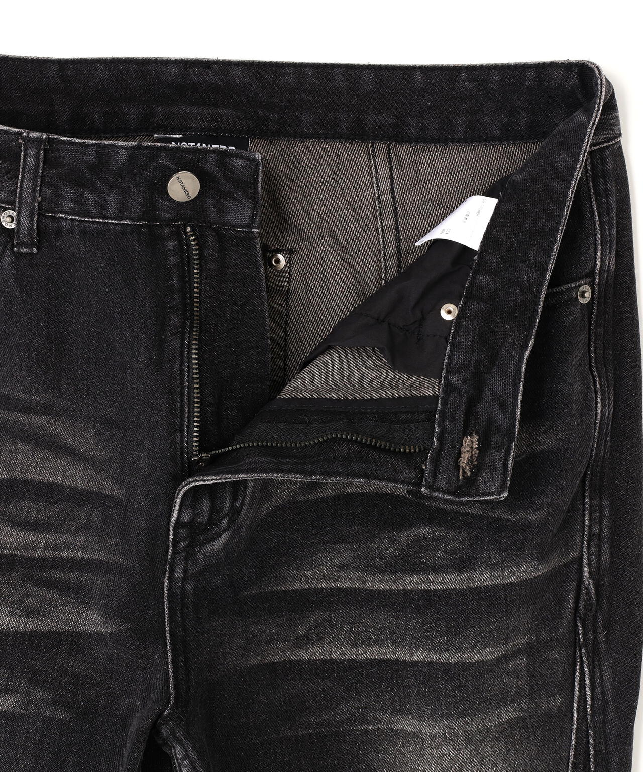 NOT4NERD/ノットフォーナード/Warped Seam Flare Fit Denim Pants