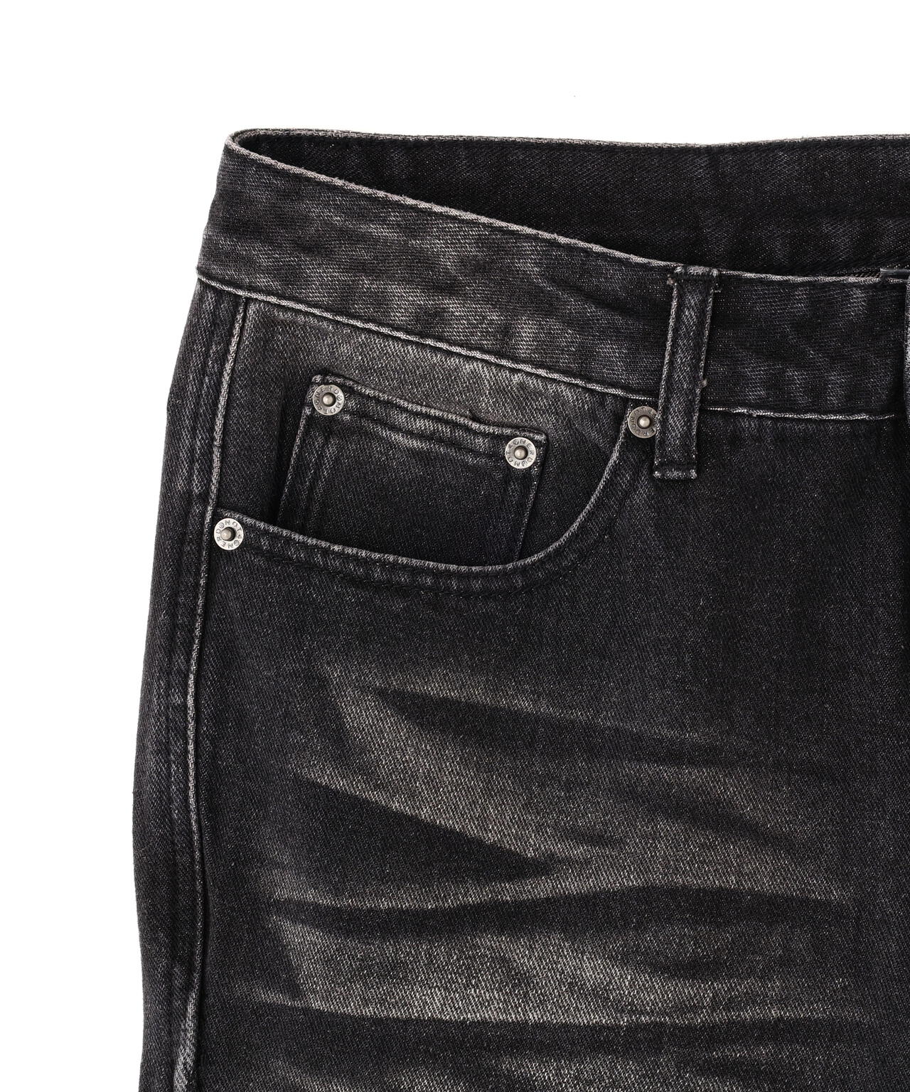 NOT4NERD/ノットフォーナード/Warped Seam Flare Fit Denim Pants