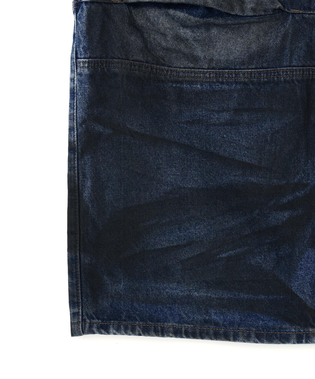 NOT4NERD/ノットフォーナード/Dirty Washed Parachute Cargo Denim Pants