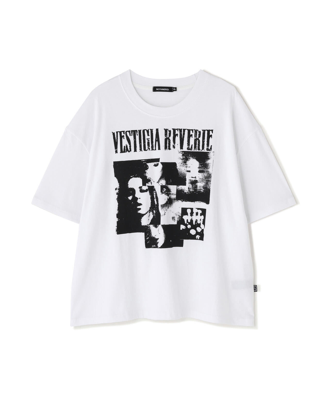 NOT4NERD/ノットフォーナード/Fragmented Self Loose Cropped T-Shirts