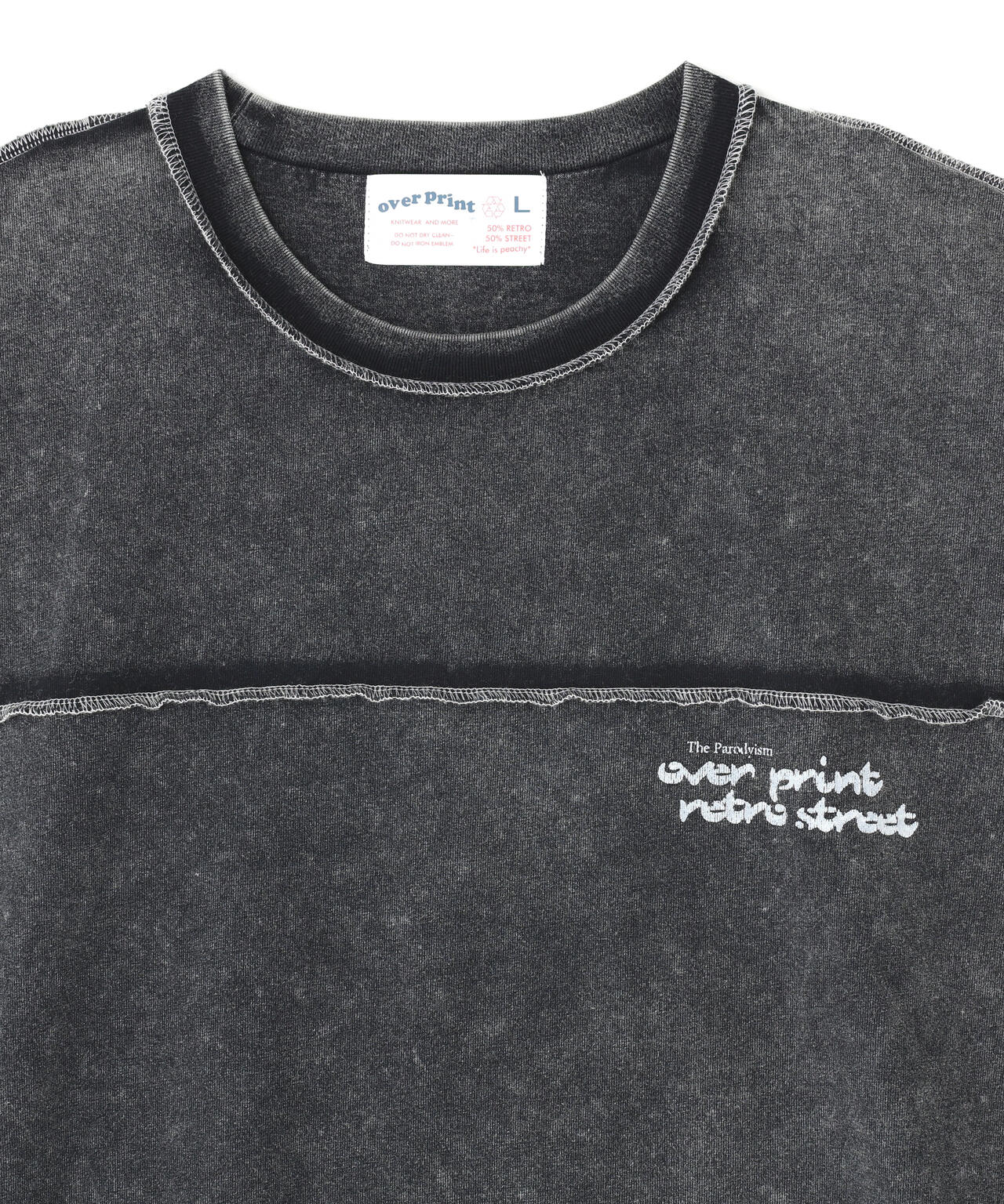 overprint/オーバープリント/別注pigment SHOPPER Tee