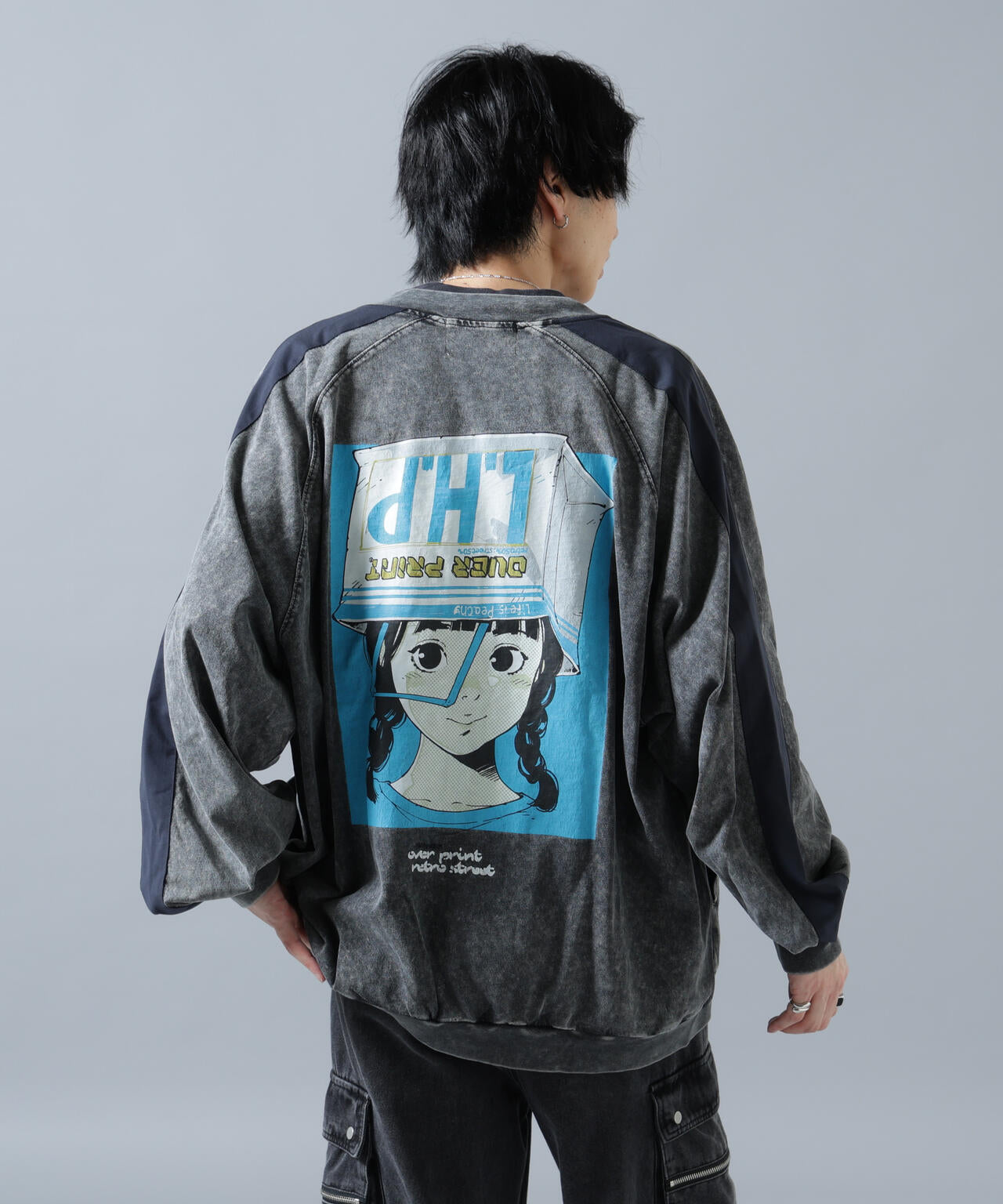 overprint/オーバープリント/別注pigment SHOPPER cotton jacket