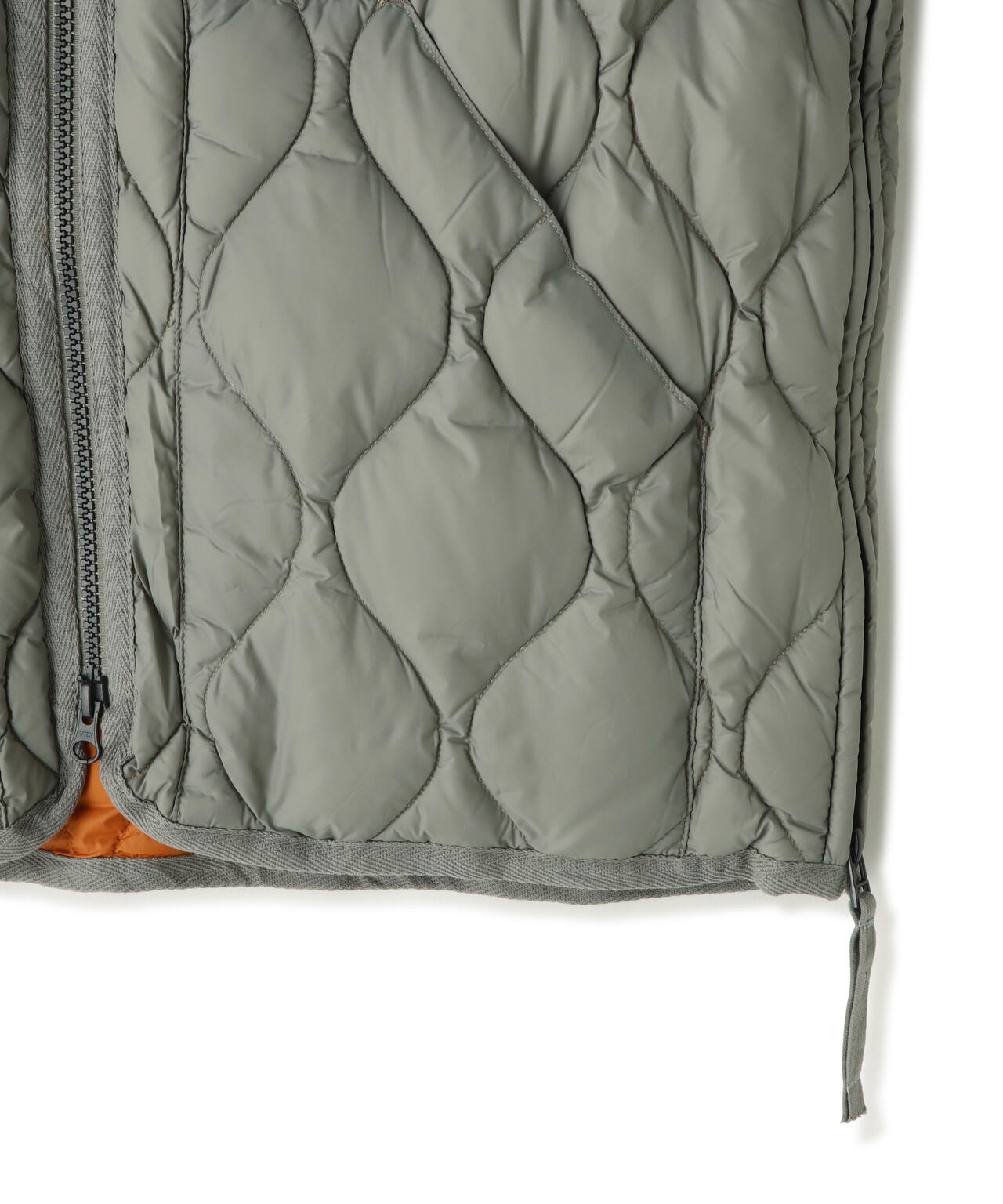 TAION/タイオン/W-ZIP V DOWN JACKET【WOMEN】