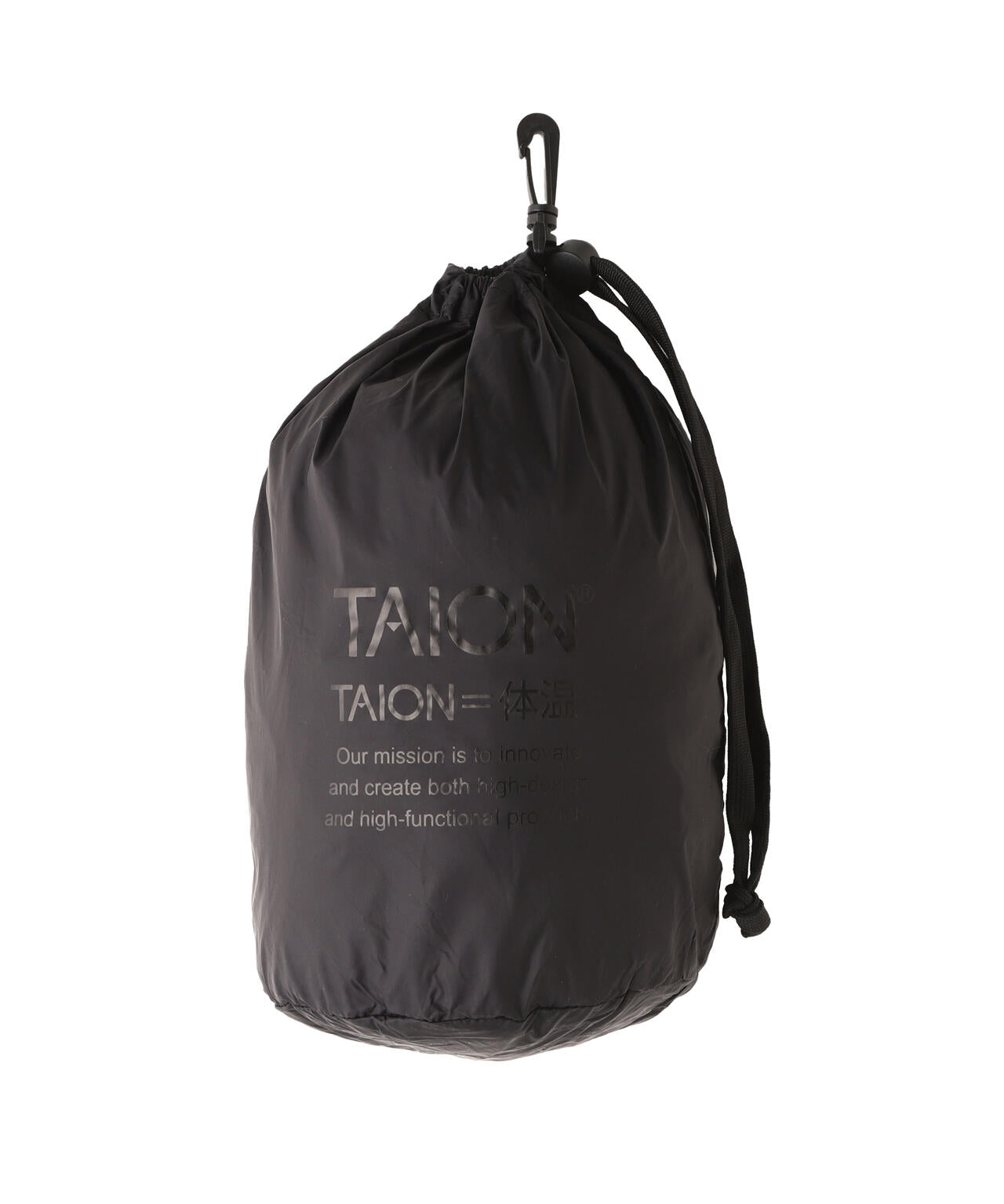 TAION/タイオン/W-ZIP V DOWN JACKET【WOMEN】