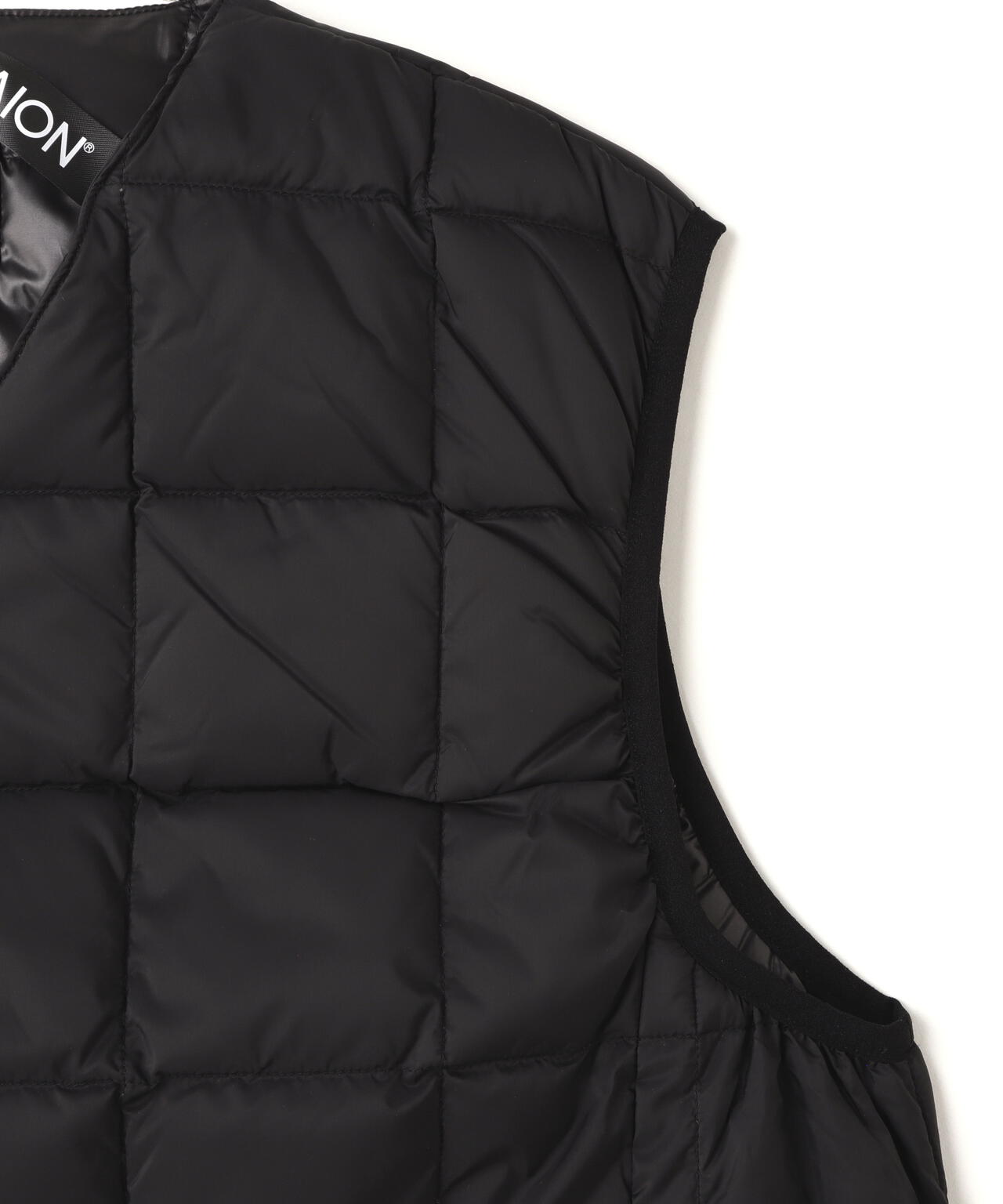 TAION/タイオン/V NECK DOWN VEST【MEN】