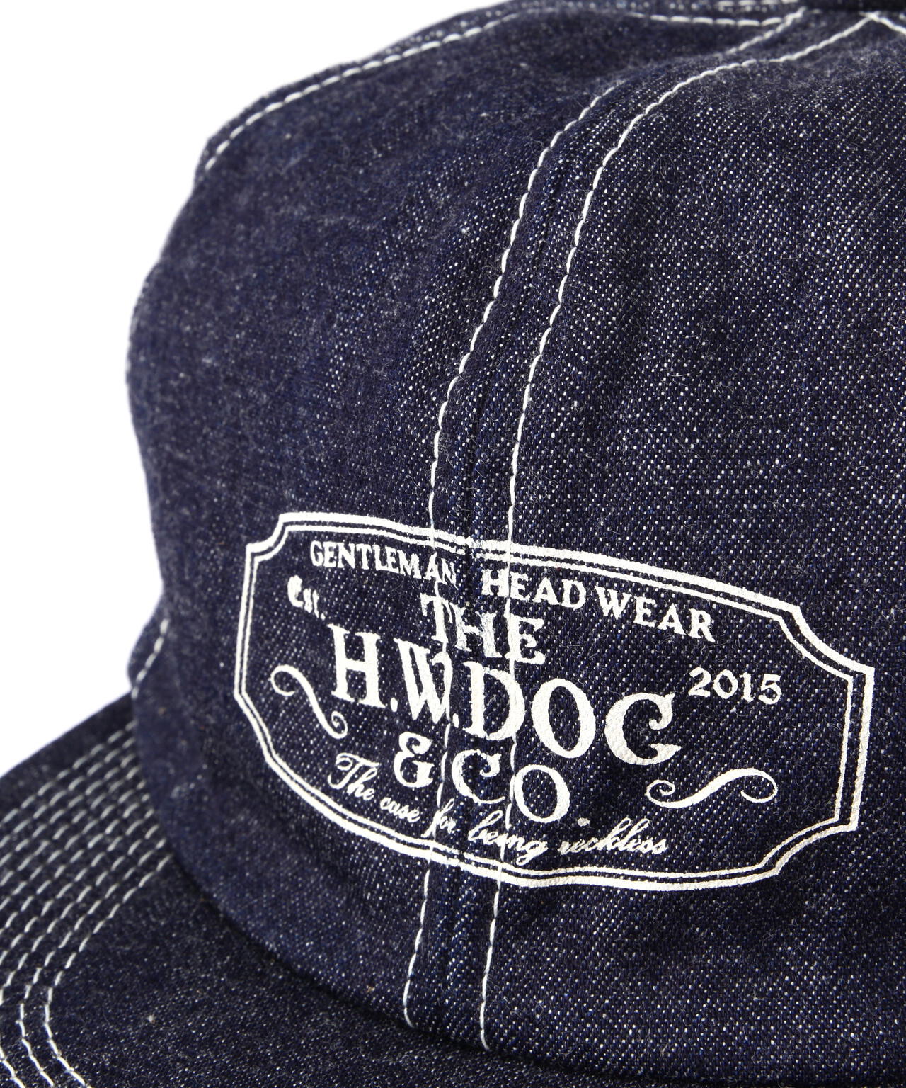 THE H.W.DOG&CO./ザエイチダブリュードッグアンドコー/TRUCKER CAP - Denim