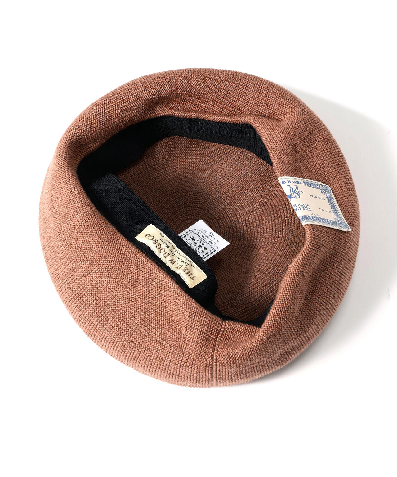 THE H.W.DOG&CO./ザエイチダブリュードッグアンドコー/COTTON BIG BERET