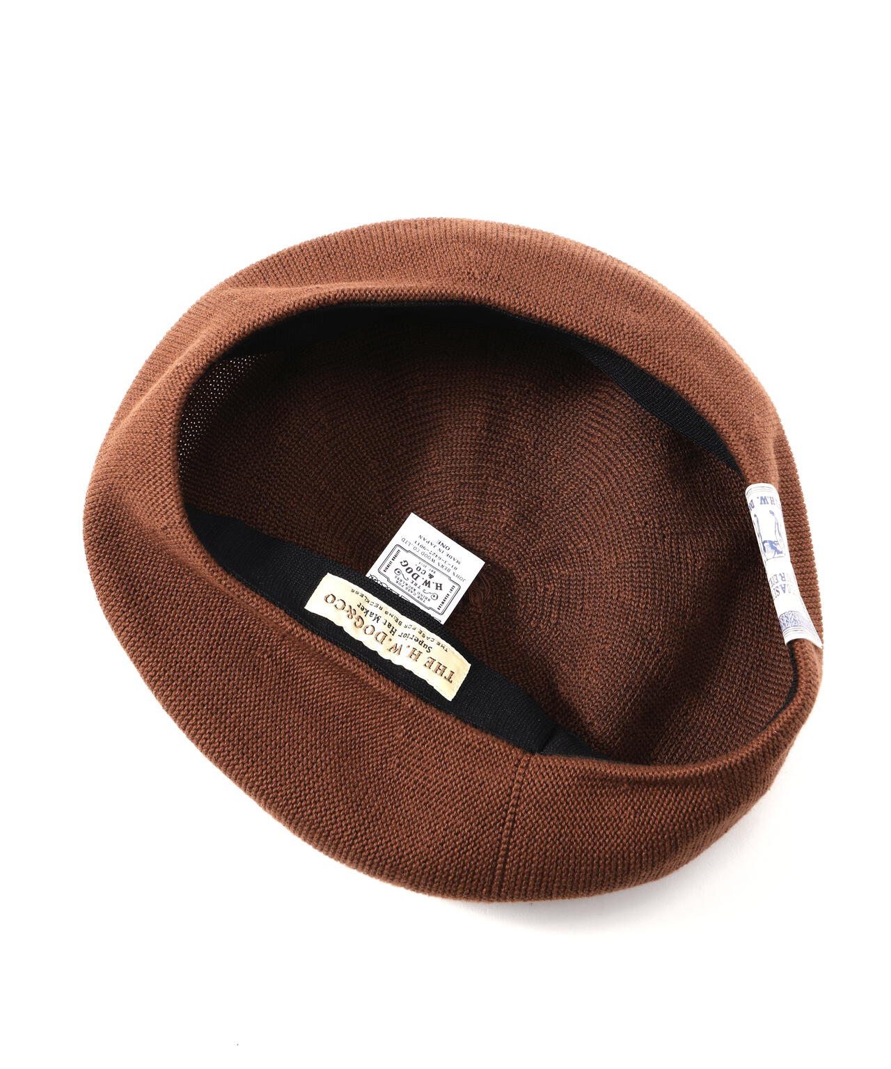 THE H.W.DOG&CO./ザエイチダブリュードッグアンドコー/COTTON BASIC BERET