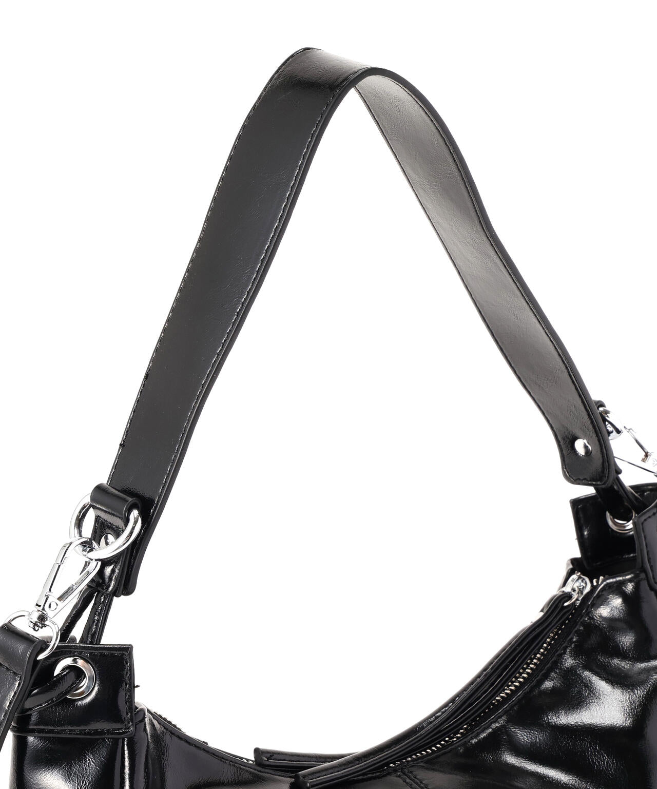 SIS/エスアイエス/PU Leather Shoulder Bag