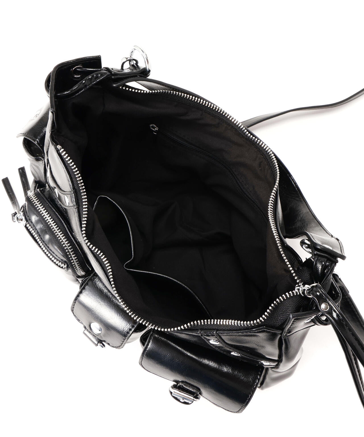 SIS/エスアイエス/PU Leather Shoulder Bag