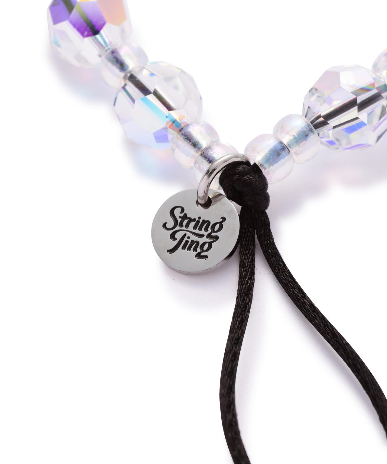 String Ting/ストリングティング/Flutter Drip Cryst Wristlet Strap